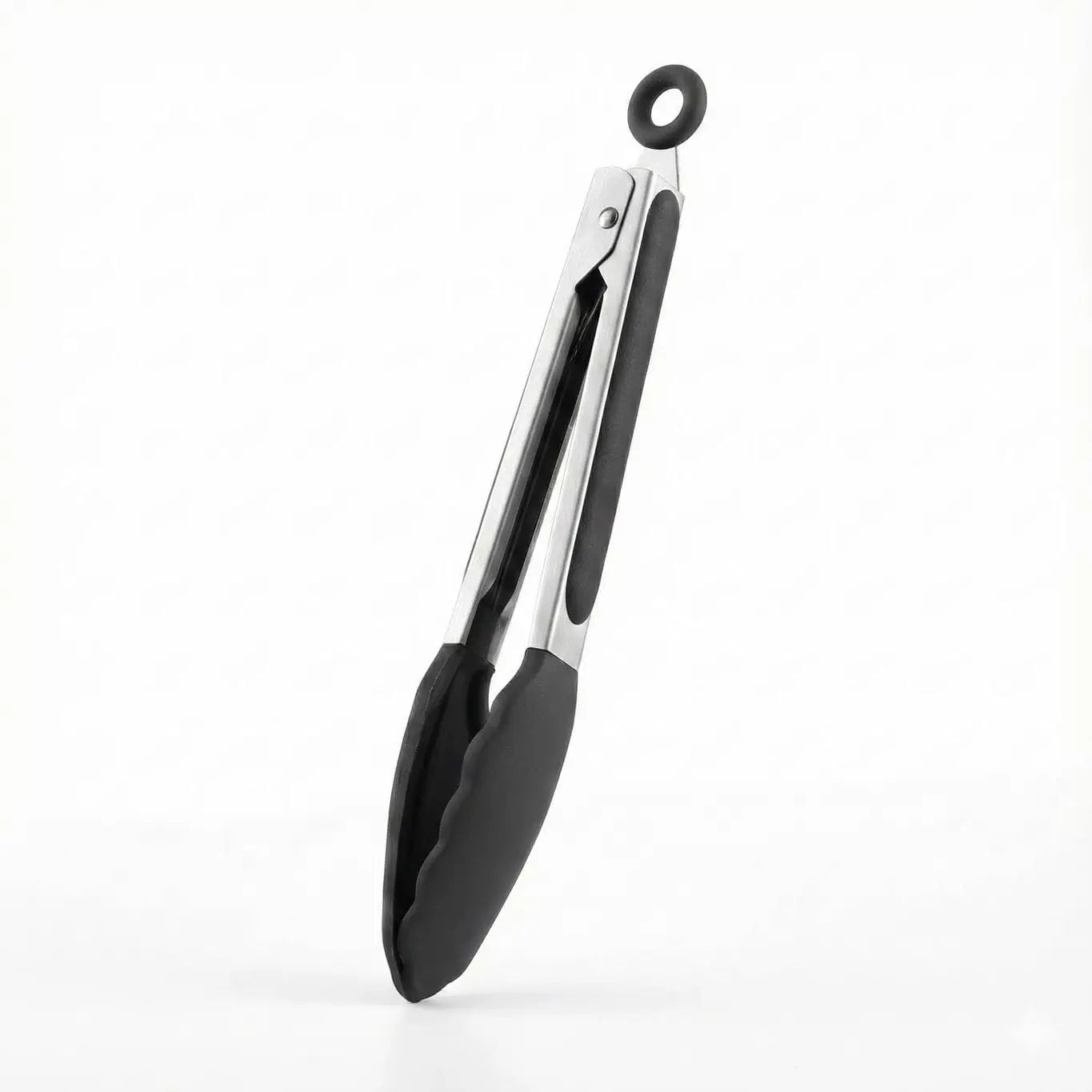 AURAME Sturdy Lightweight Stainless Steel Kitchen Scissors with Aluminum Alloy Handle, Multi-Purpose Cooking Shears with Loop
